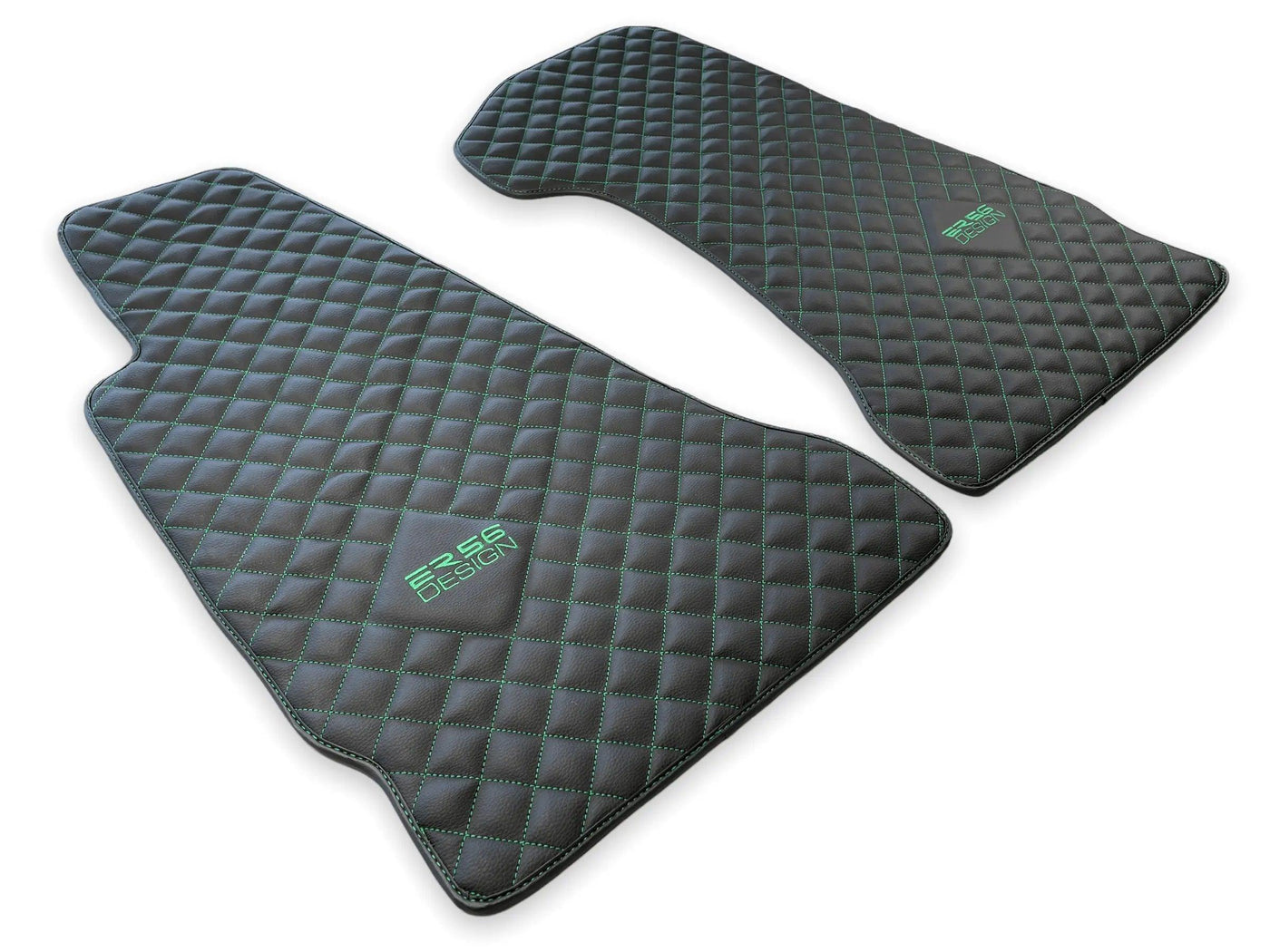 Leather Floor Mats For Aston Martin DB11 (2016–2023) ER56 Design - AutoWin