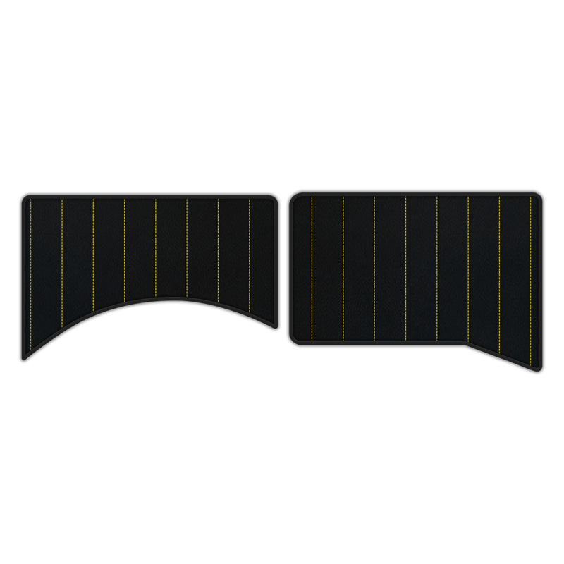 Customizable Leather Floor Mats with Line Pattern for Ferrari Daytona SP3 (2022–2025)