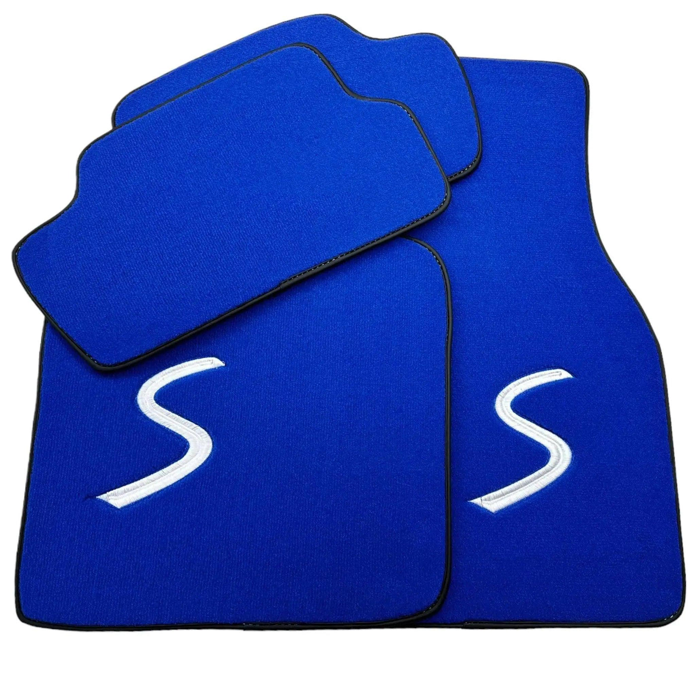 Blue Floor Mats for Mini Cooper / One R56 (2007-2014) - AutoWin
