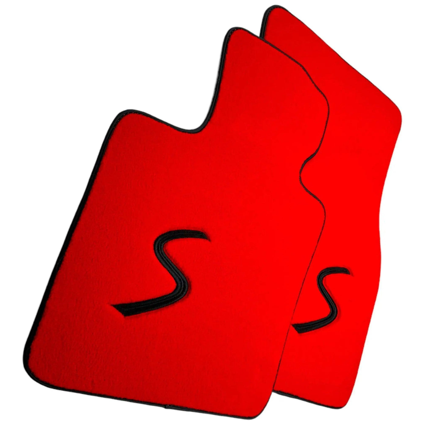 Red Floor Mats for Mini Cooper / One R56 (2007-2014) - AutoWin