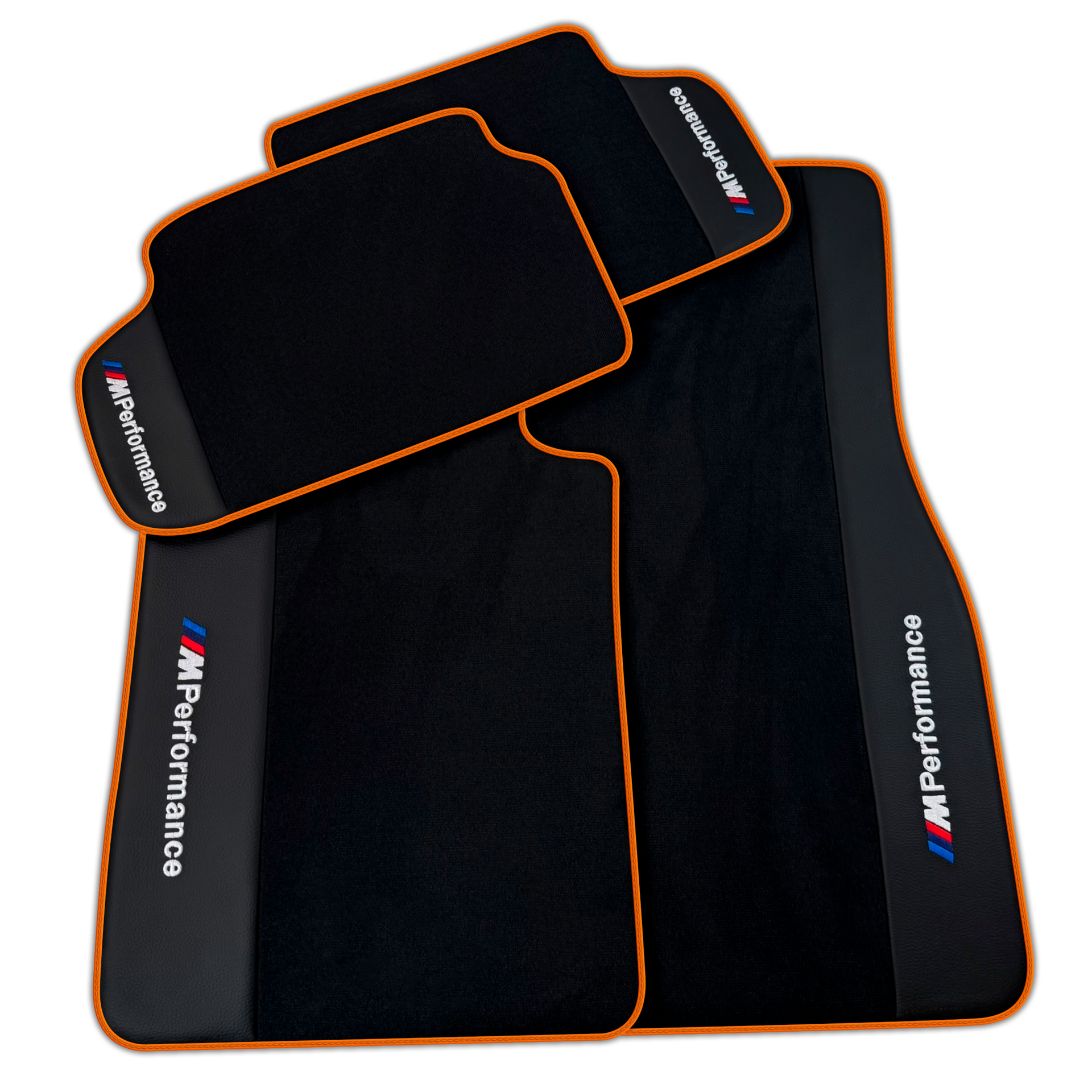 Black Mats for BMW 5 Series G30 with Leather - M Performance | Various Trim Colors