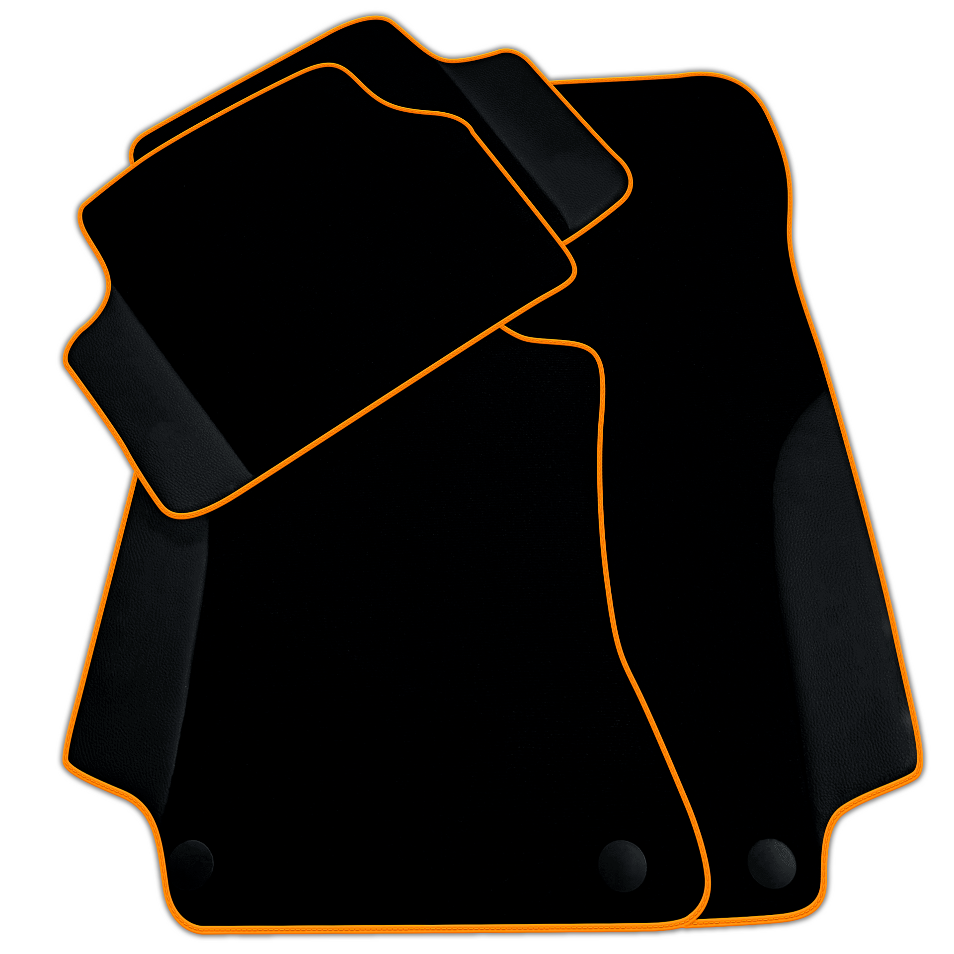 Customizable Black Floor Mats For Mercedes Benz E-Class W213 Sedan (2020-2023) Hybrid