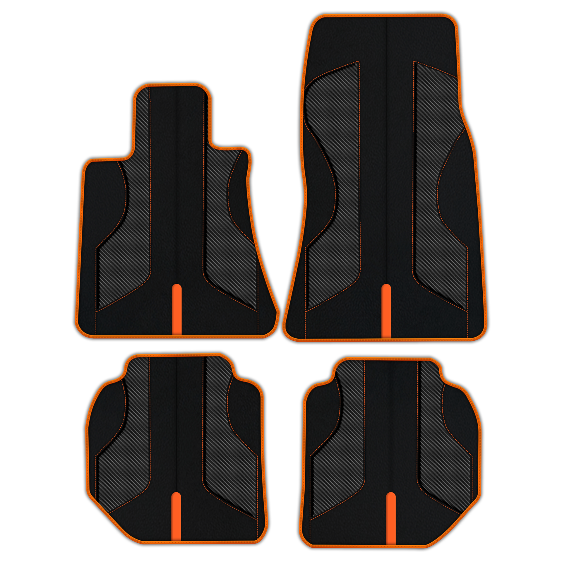 Customizable Leather Floor Mats for Rolls Royce Ghost II 2021-2024
