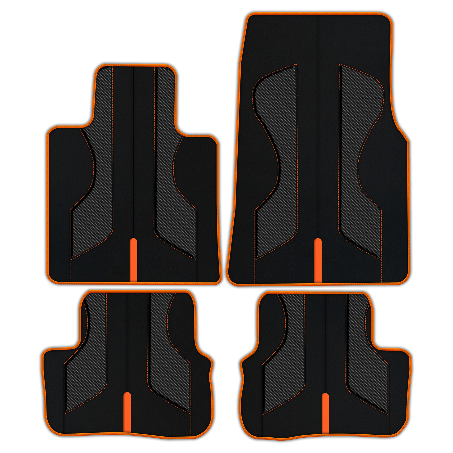 Custom Leather Floor Mats for Rolls Royce Spectre - AW31 Pattern
