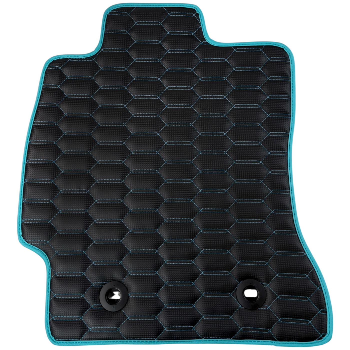 Premium Carbon Fiber Leather Floor Mats for Toyota GT86 (2012-2021)