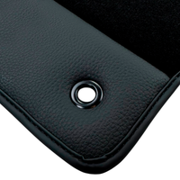 Black Floor Mats for Chevrolet Lumina Coupe (1990-1994) with Leather | AutoWin