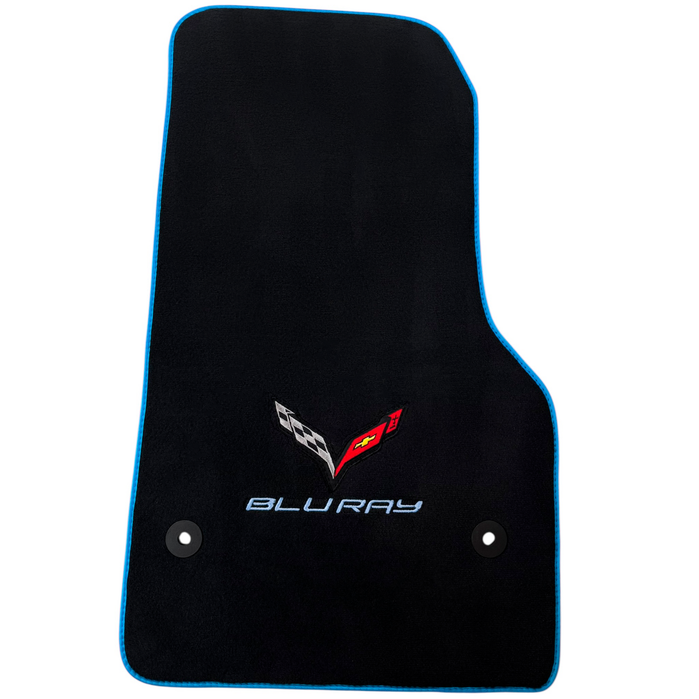 Black Floor Mats for Chevrolet Corvette C8 (2020-2024)