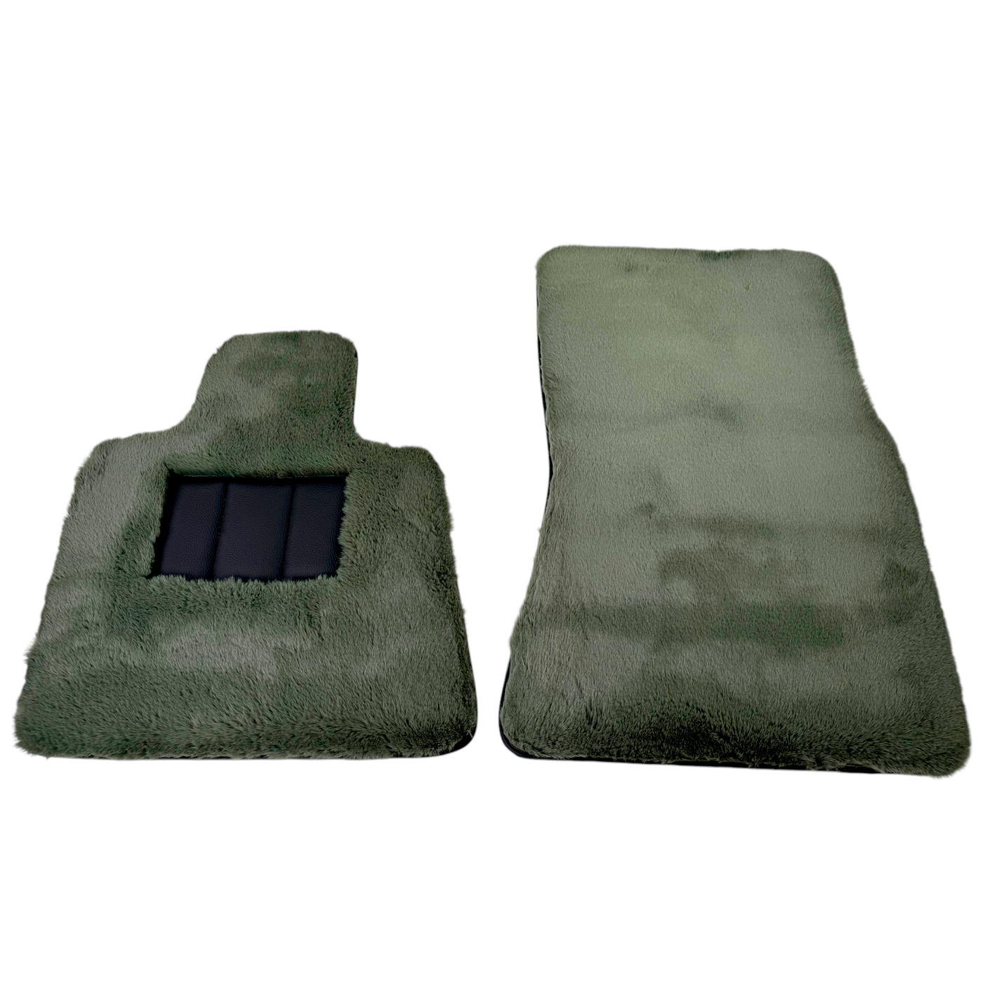 Light Green Sheepskin Floor Mats for Rolls-Royce Cullinan (2018-2025)