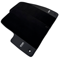 ER56 Design Black Floor Mats for Chevrolet Lumina Sedan (1995-2001) with Leather