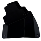 Black Floor Mats for Lincoln Town Car (1980-2011) with Leather | AutoWin