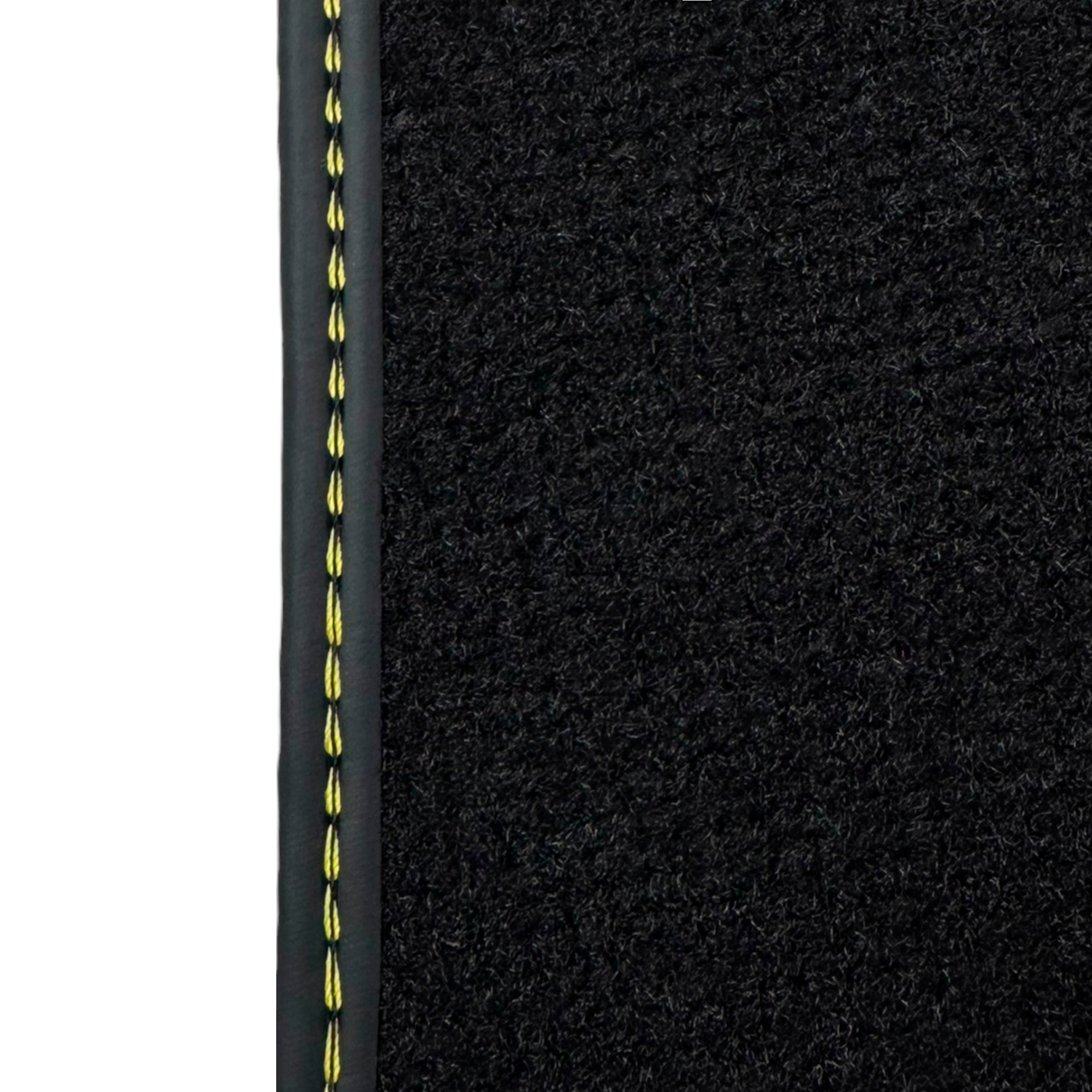 Black Floor Mats for Ferrari Portofino (2018-2023) with Leather