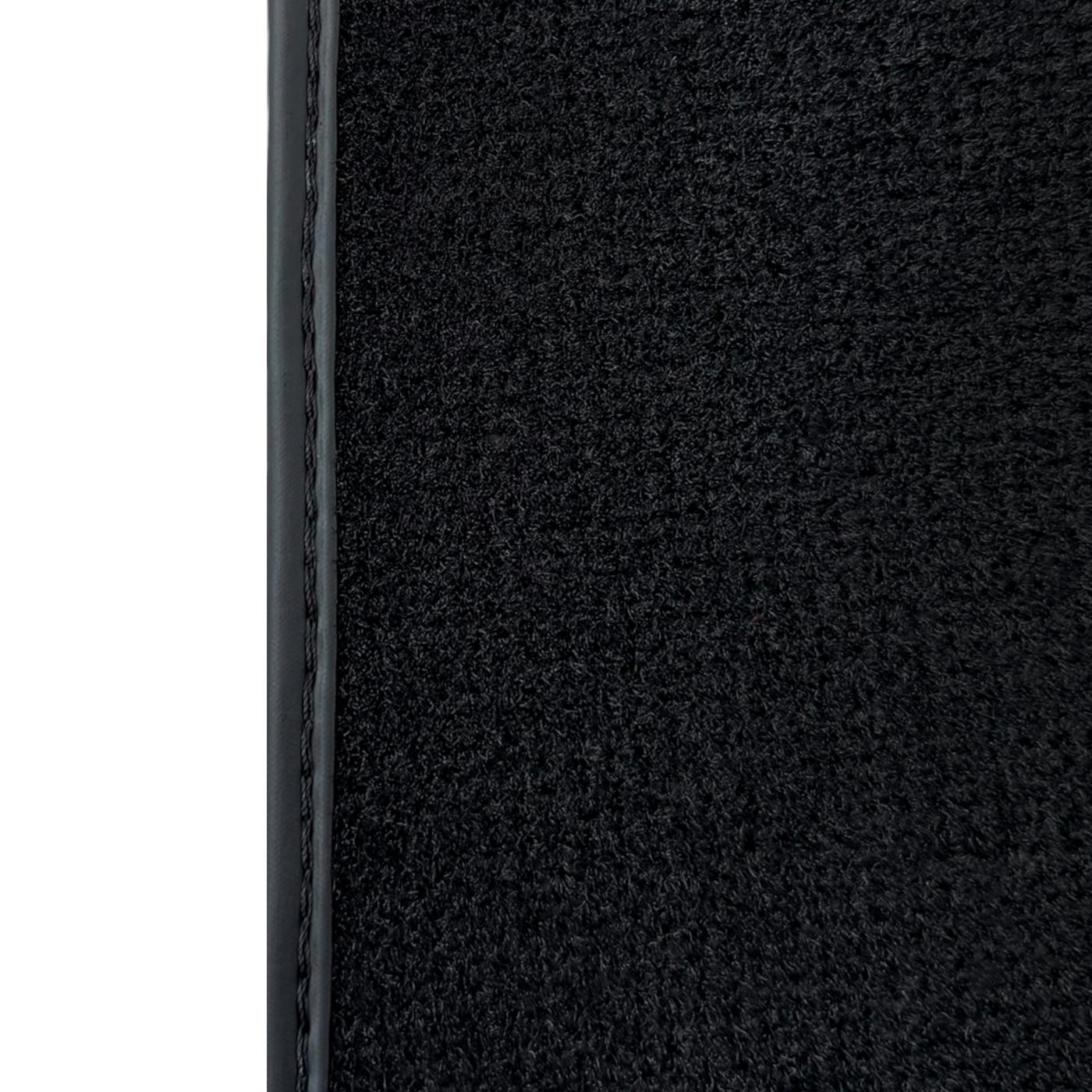 Black Floor Mats for Ferrari 296 GTS (2022-2024) with Leather | Red Logo