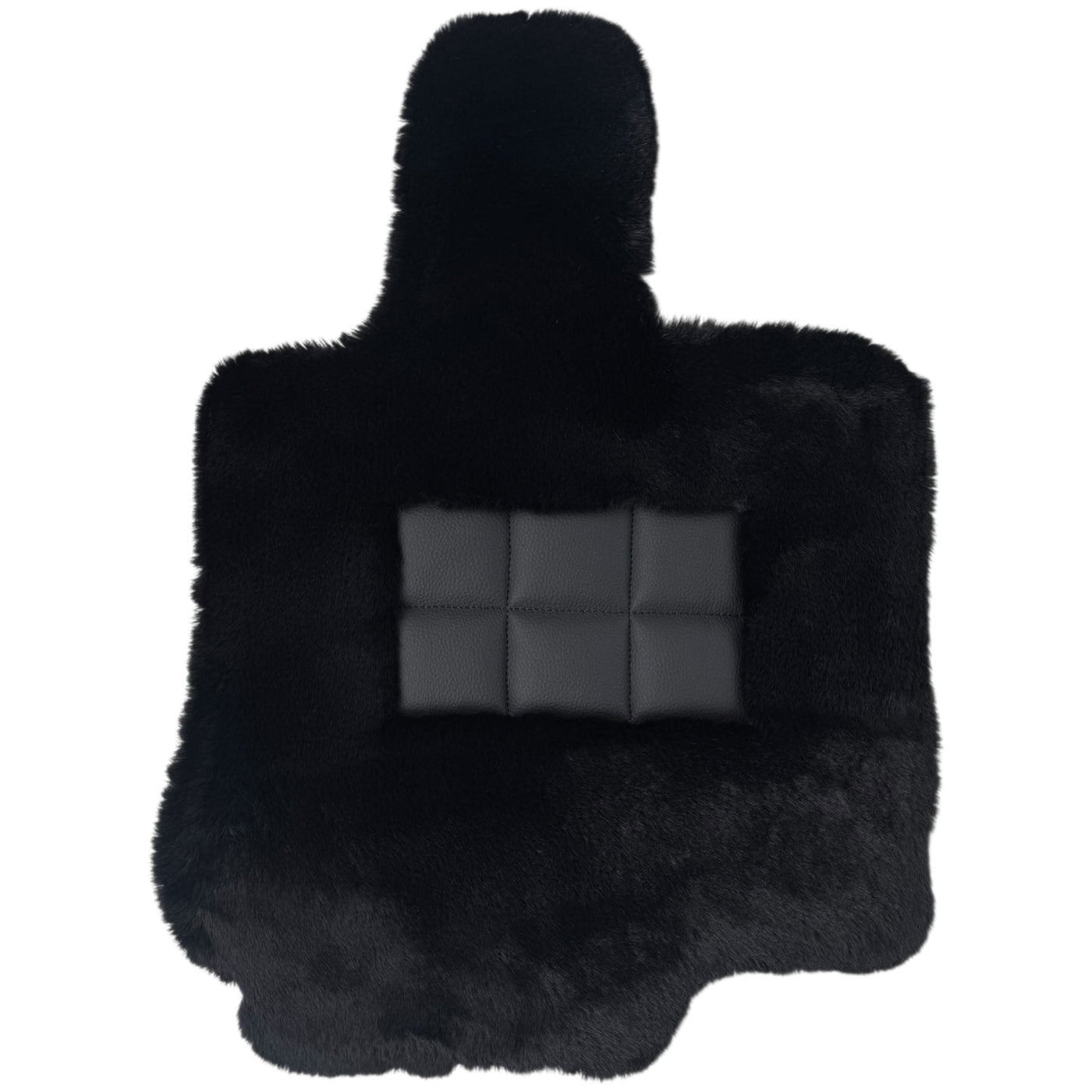 Black Sheepskin Floor Mats for Mercedes Benz GLS-Class X167 Maybach (2020-2023)