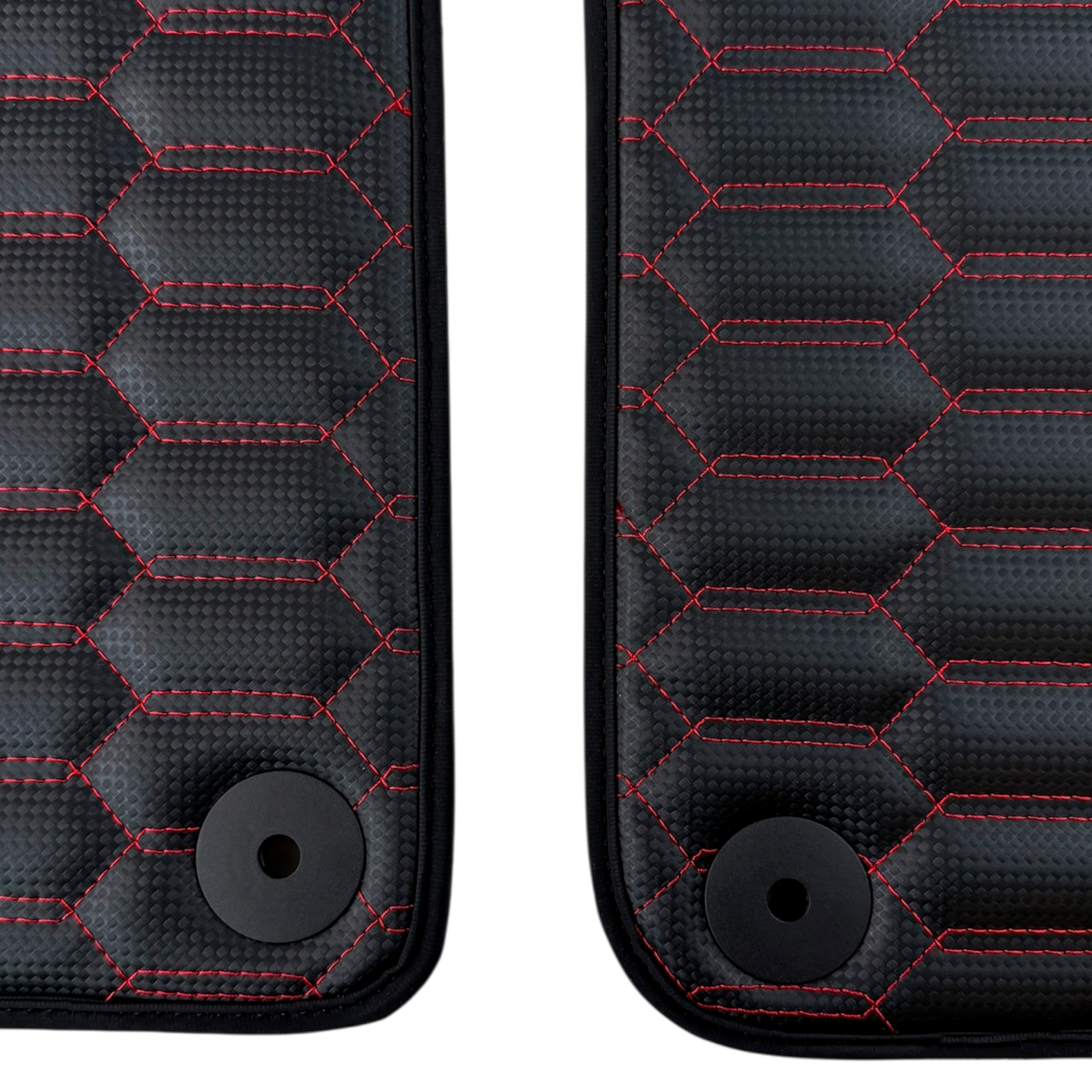 Carbon Fiber Black Floor Mats for Lamborghini Revuelto 2024-2025