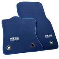 Dark Blue Floor Mats for Jaguar XF (2009-2015) Sedan| ER56 Design
