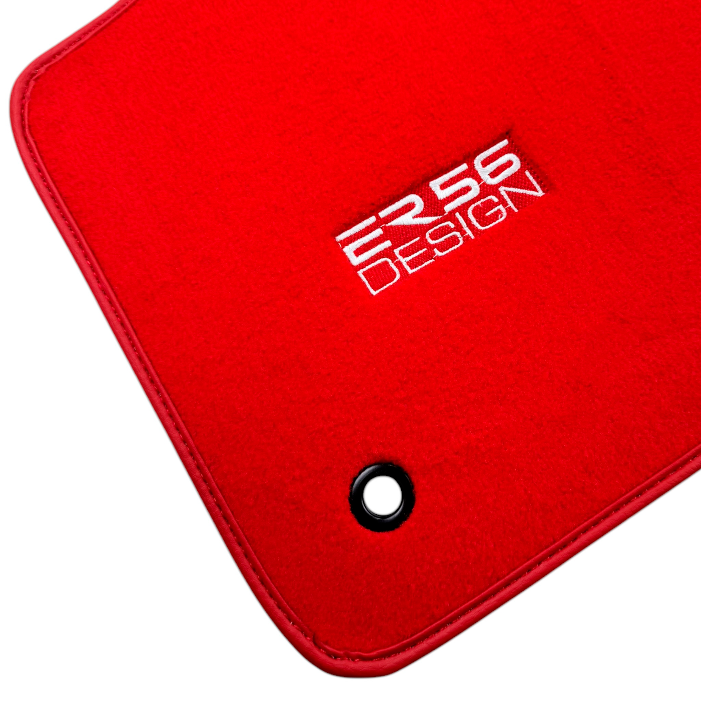 Red Floor Mats for Chrysler Voyager/Grand Voyager (1988-2020) by ER56 Design