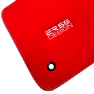 Red Floor Mats for Chevrolet TrailBlazer KC (2002-2009) by ER56 Design