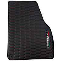 Carbon Fiber Black Floor Mats for Lamborghini Revuelto 2024-2025