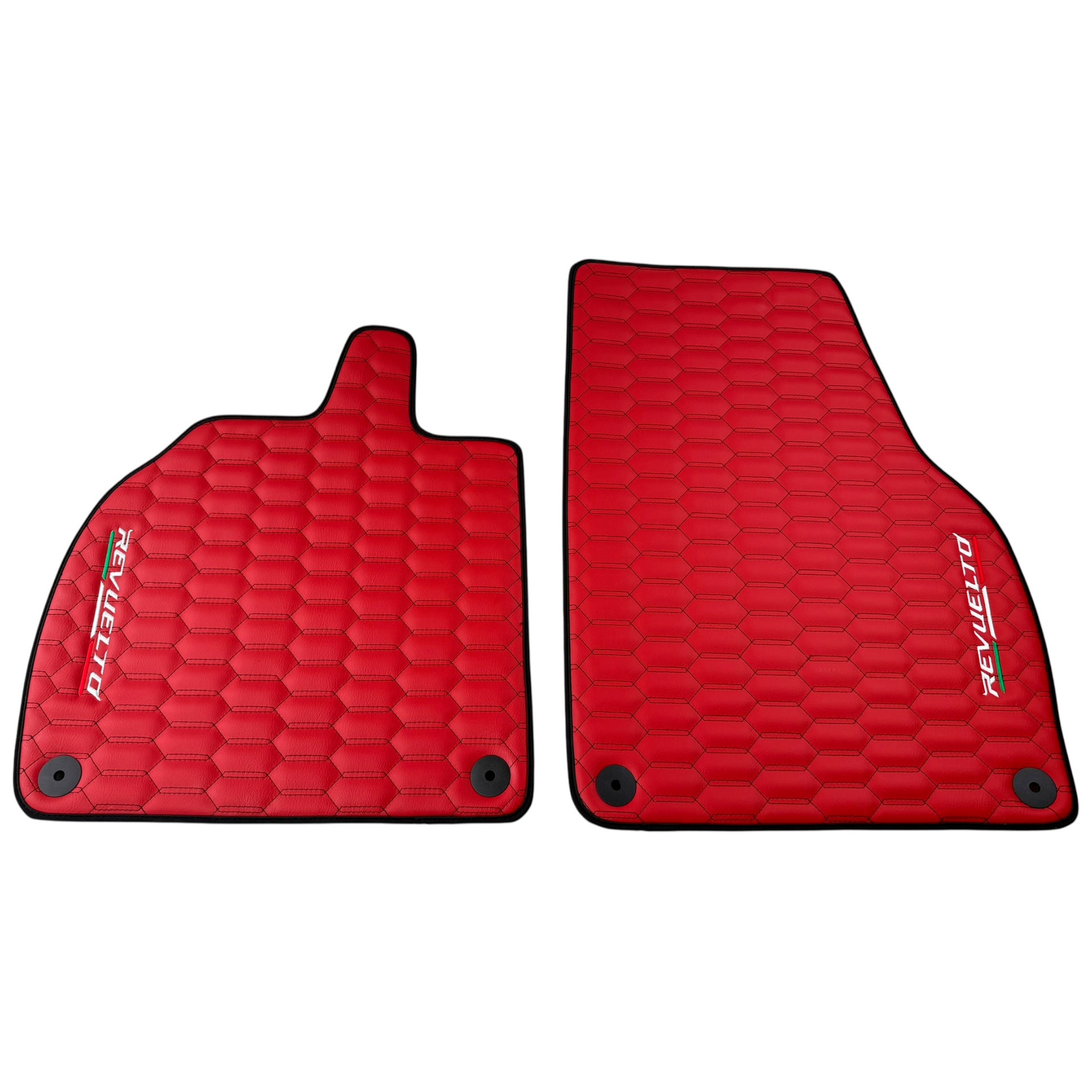 Black Carbon Fiber Floor Mats for Lamborghini Revuelto | 2024-2025