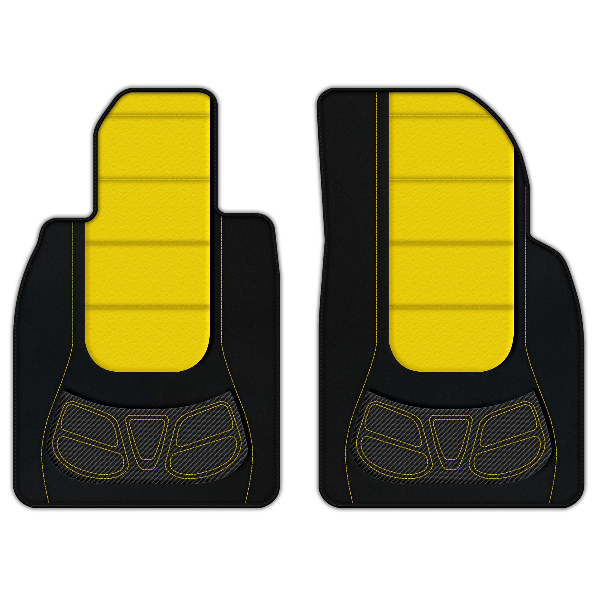 Customizable Leather Floor Mats for Porsche 911 GT3 RS (997) 2011