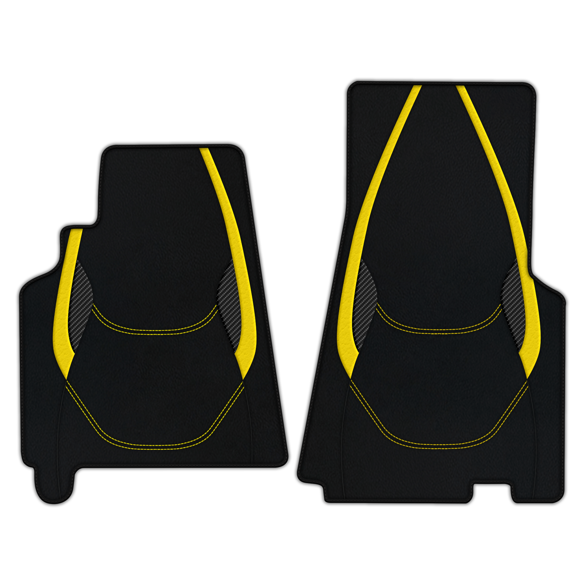 Customizable Leather Floor Mats for Ferrari 12Cilindri - AW23 Pattern