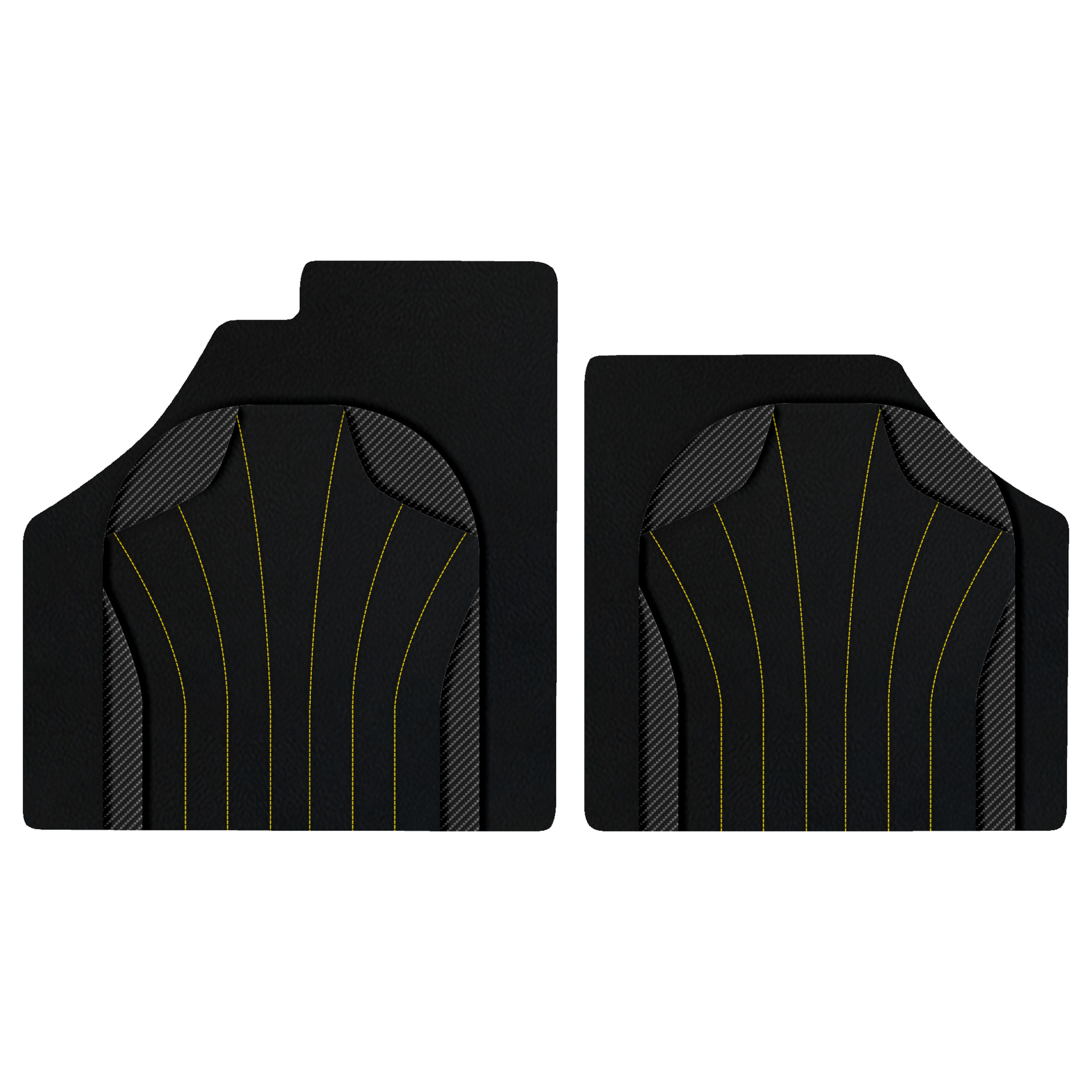 Customizable Leather Floor Mats A1 Edition for Ferrari Enzo (2002-2004)