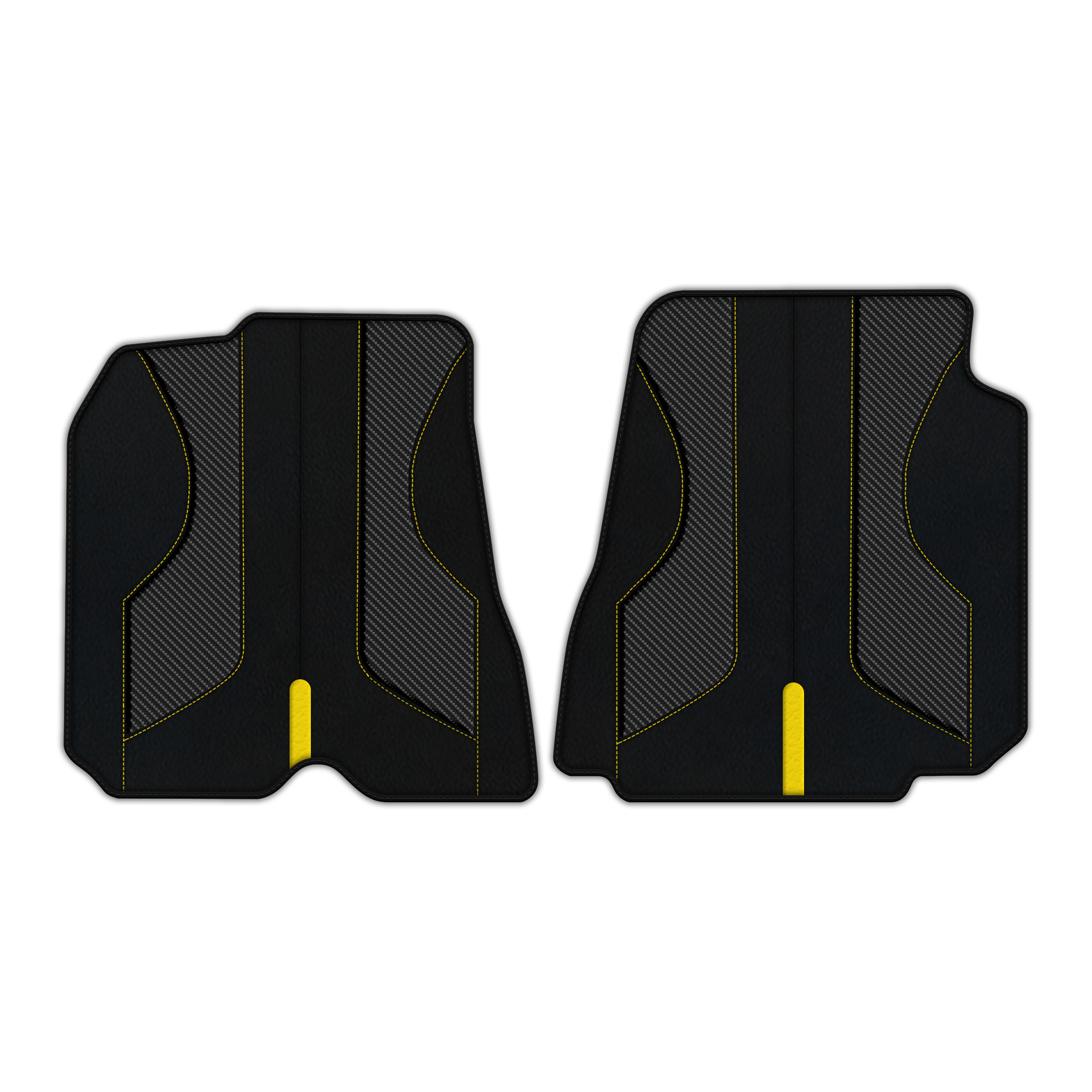 Custom Leather Floor Mats for Ferrari 812 GTS - AW23 Pattern