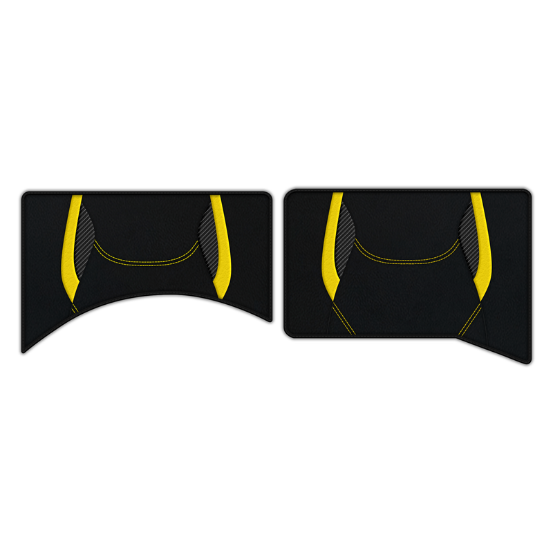 Customizable Leather Floor Mats with AW23 Pattern for Ferrari Daytona SP3 (2022-2025)
