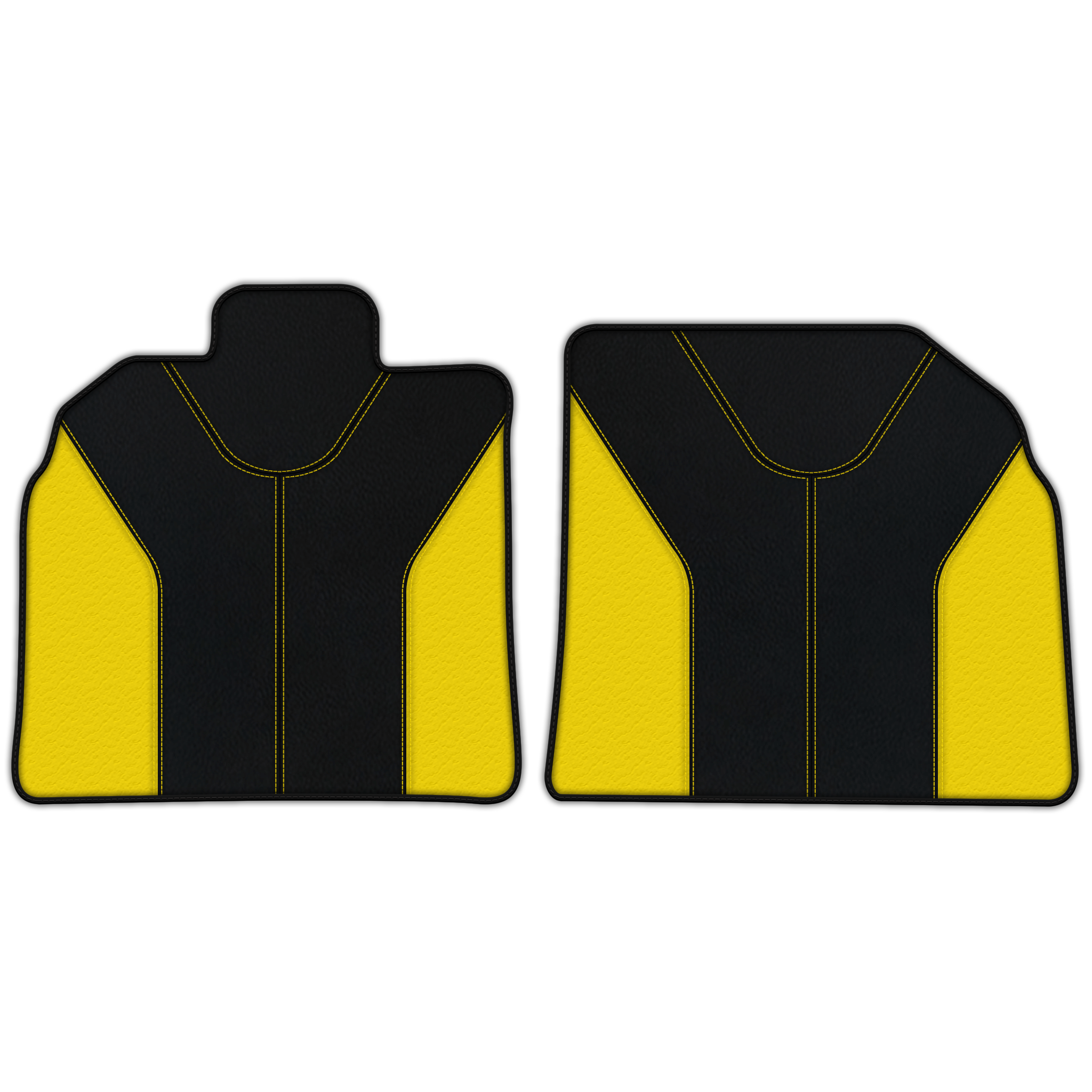 Customizable Leather Floor Mats with AW27 Pattern for Lamborghini