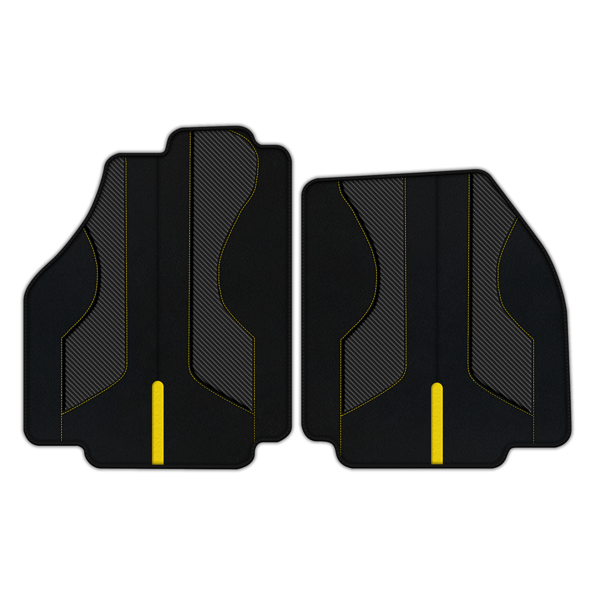 Customizable Leather Floor Mats for Ferrari F8 Tributo 2019-2023