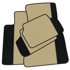 Customizable Floor Mats From Carpet With Leather for BMW E38 (1994-2001)