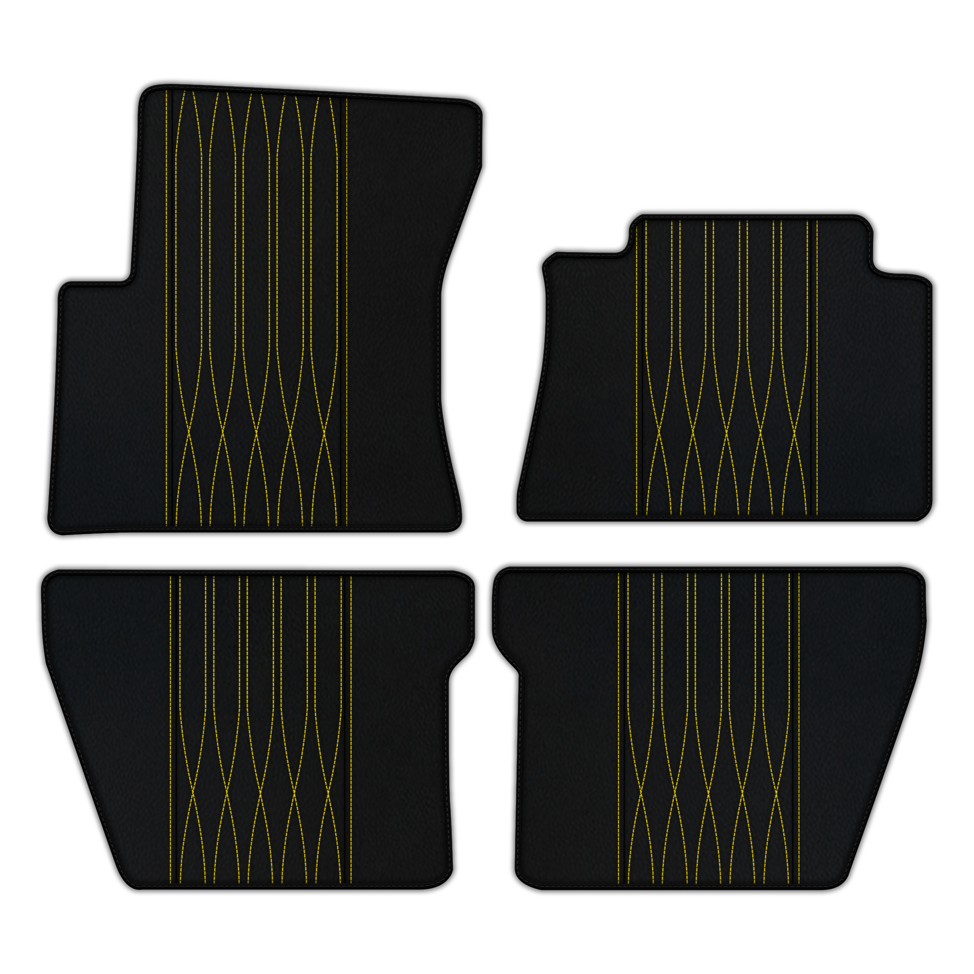 Customizable Leather Trunk Floor Mats with AW1 Pattern for Bentley Flying Spur (2019-2023) - AutoWin