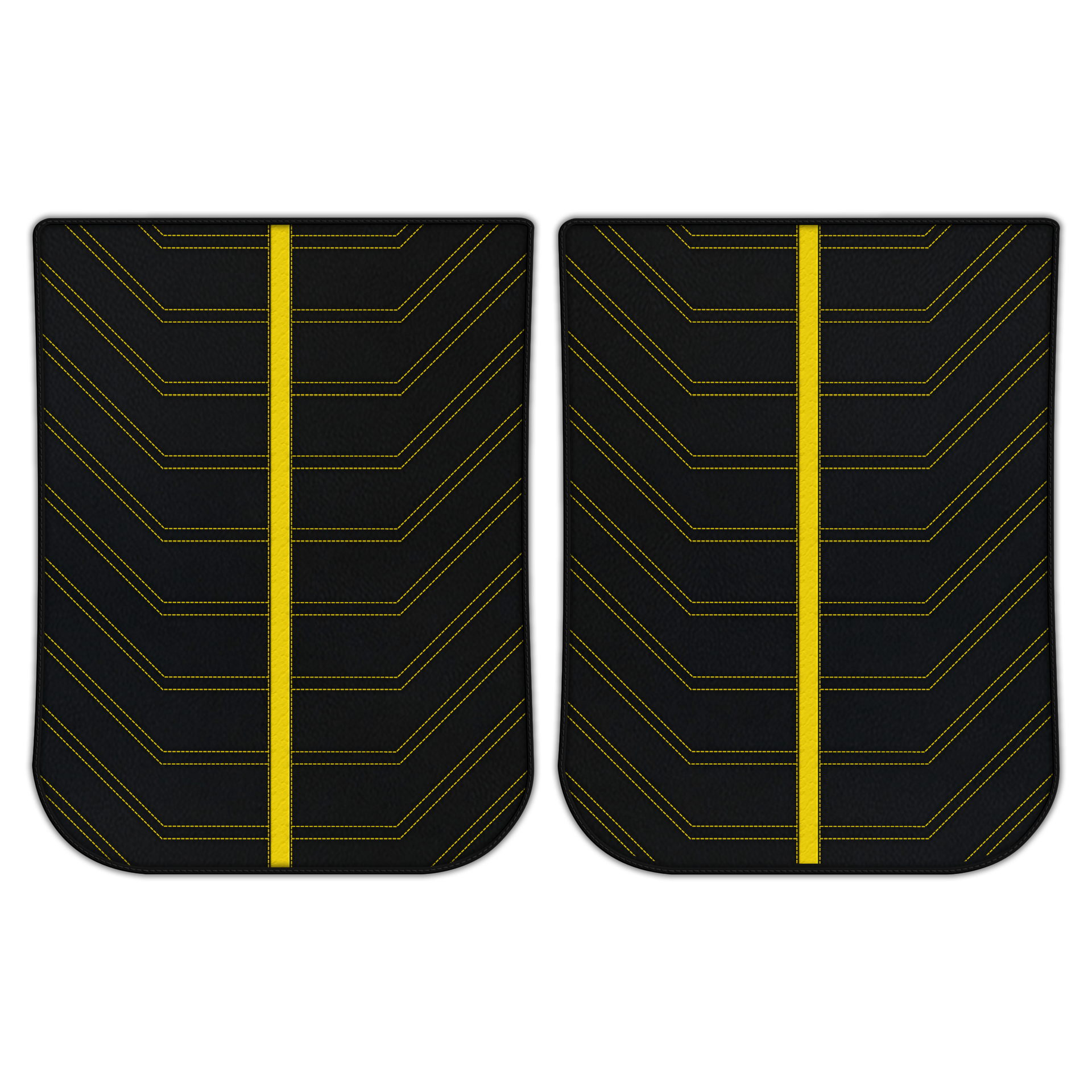 Customizable Leather Floor Mats A1 for Ferrari Roma (2021-2024)