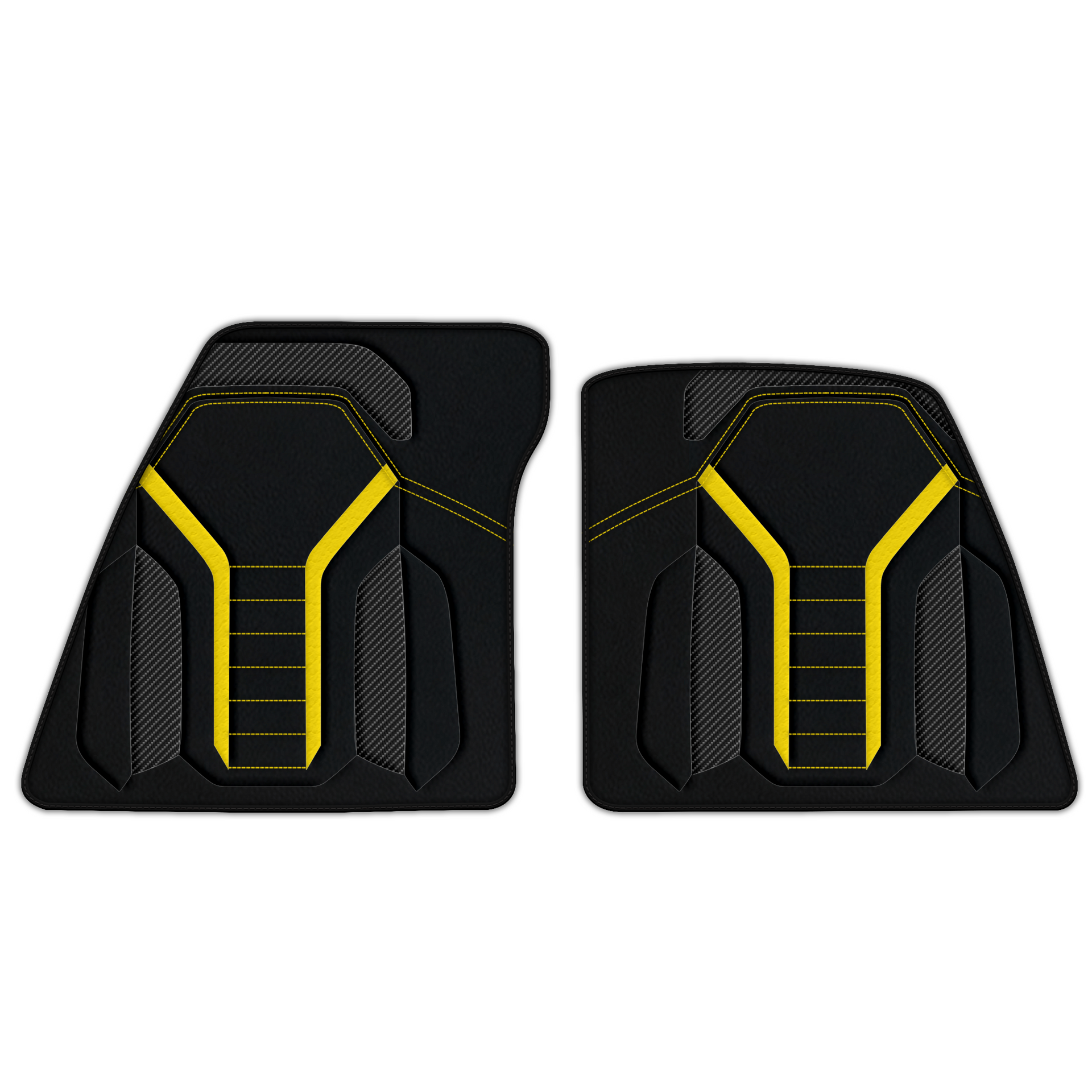 Customizable Leather Floor Mats for Ferrari 296 GTS - AW23 Pattern