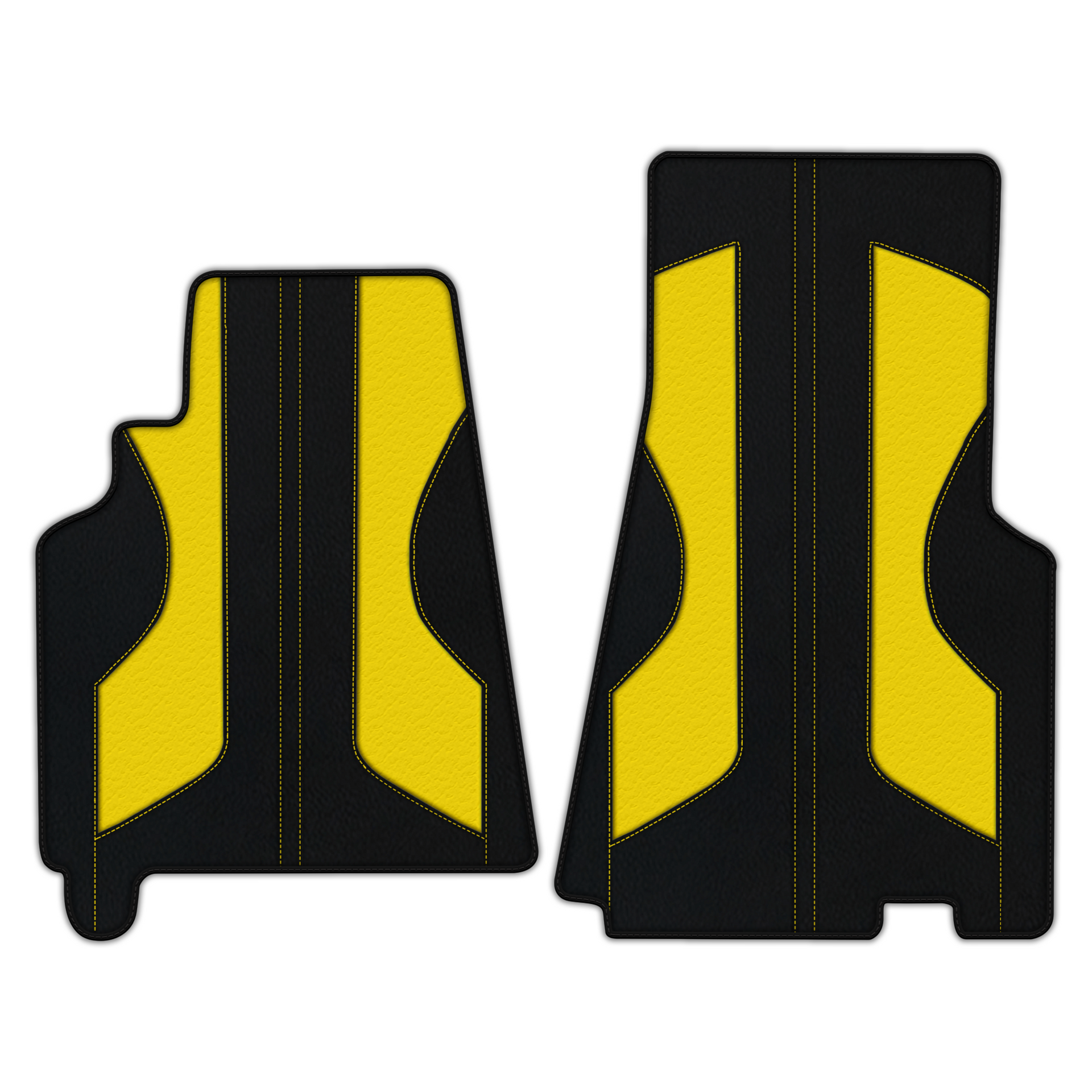 Customizable Leather Floor Mats ER56 V2 for Ferrari Enzo (2002-2004)
