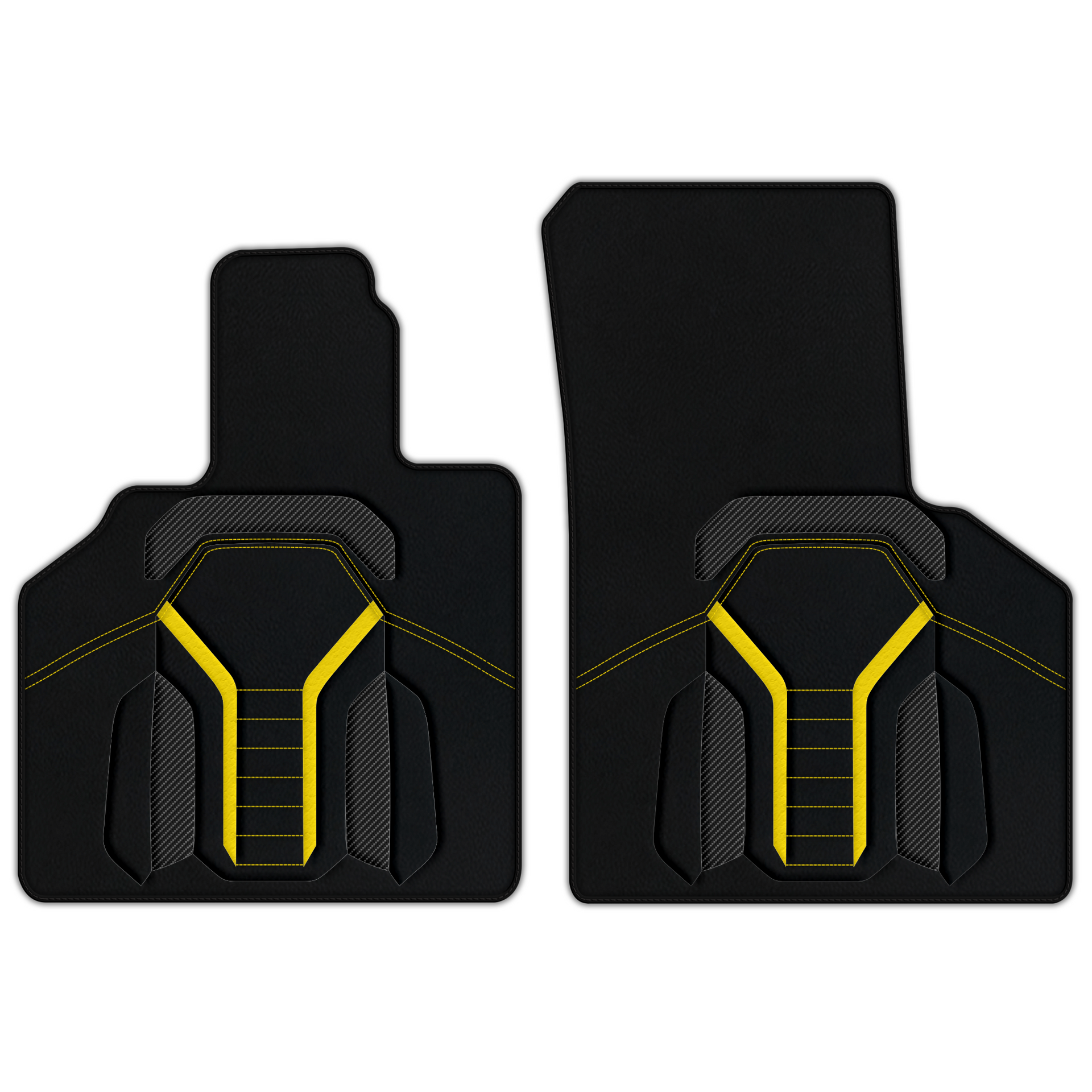 Customizable Leather Floor Mats for Lamborghini Gallardo (2004-2014)