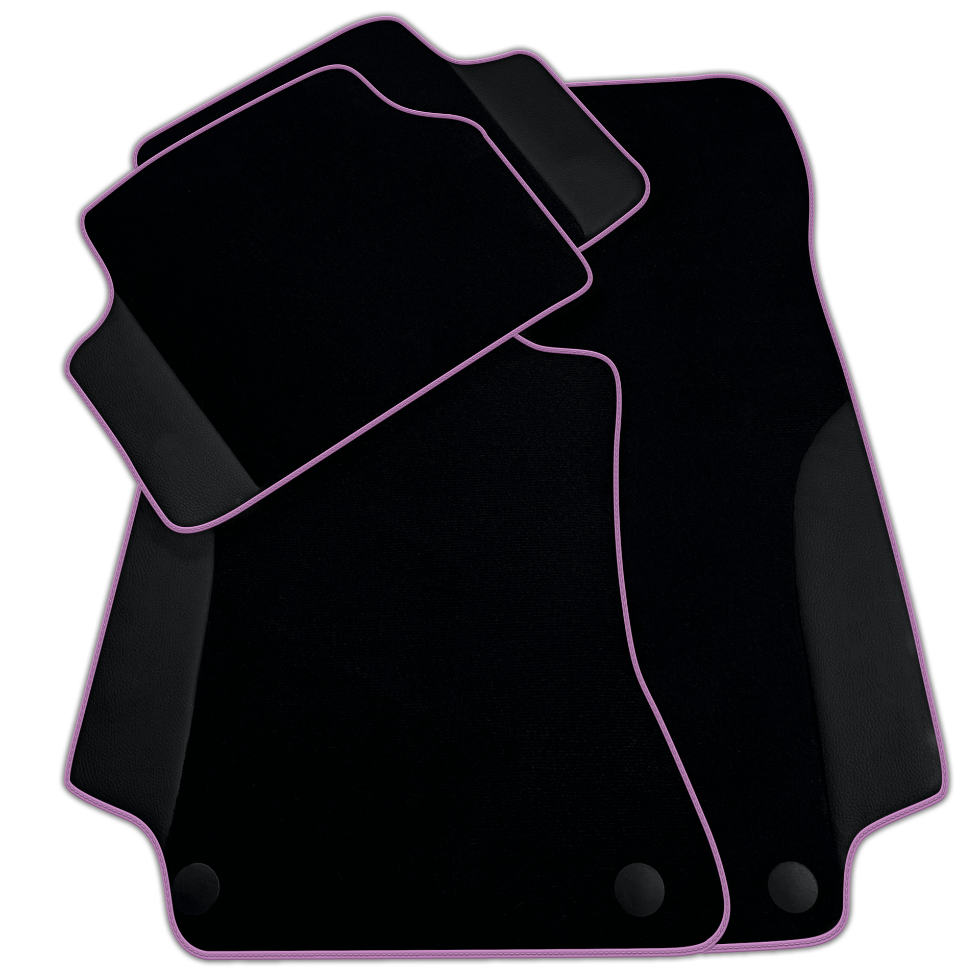 Customizable Black Floor Mats For Mercedes Benz CLS-Class C218 Coupe (2011-2014)
