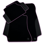 Customizable Black Floor Mats For Mercedes Benz C-Class A205 Convertible (2016-2018)