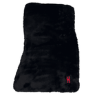 Black Sheepskin Floor Mats for Rolls Royce Ghost Series II (2021-2024) with Red Leather