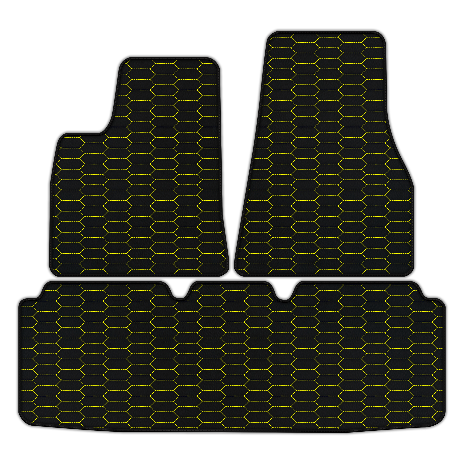 Custom Leather Floor Mats for Tesla Model S (2012-2023)