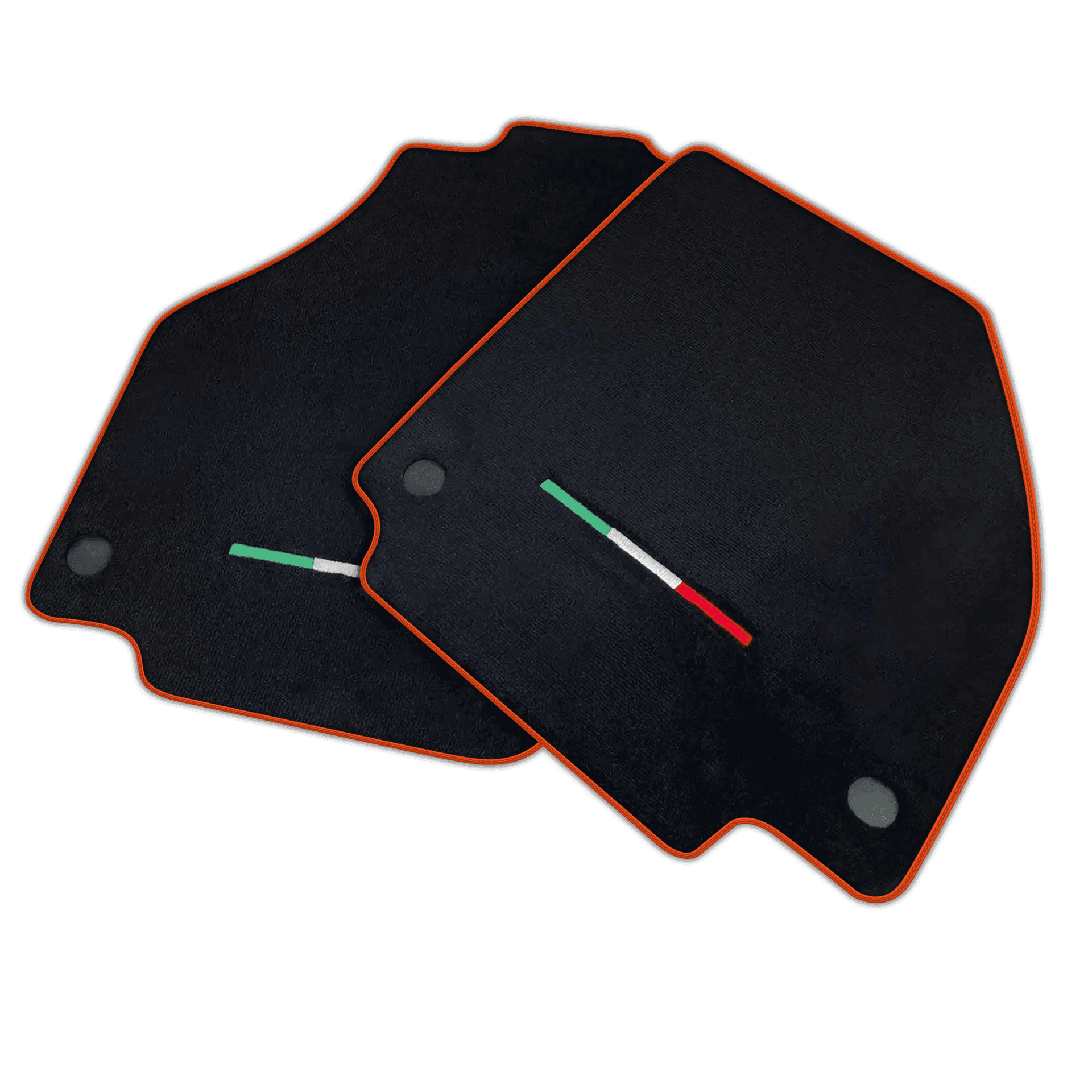 Black Floor Mats for Ferrari 488 Pista Spider (2019-2021) | Various Trim Colors