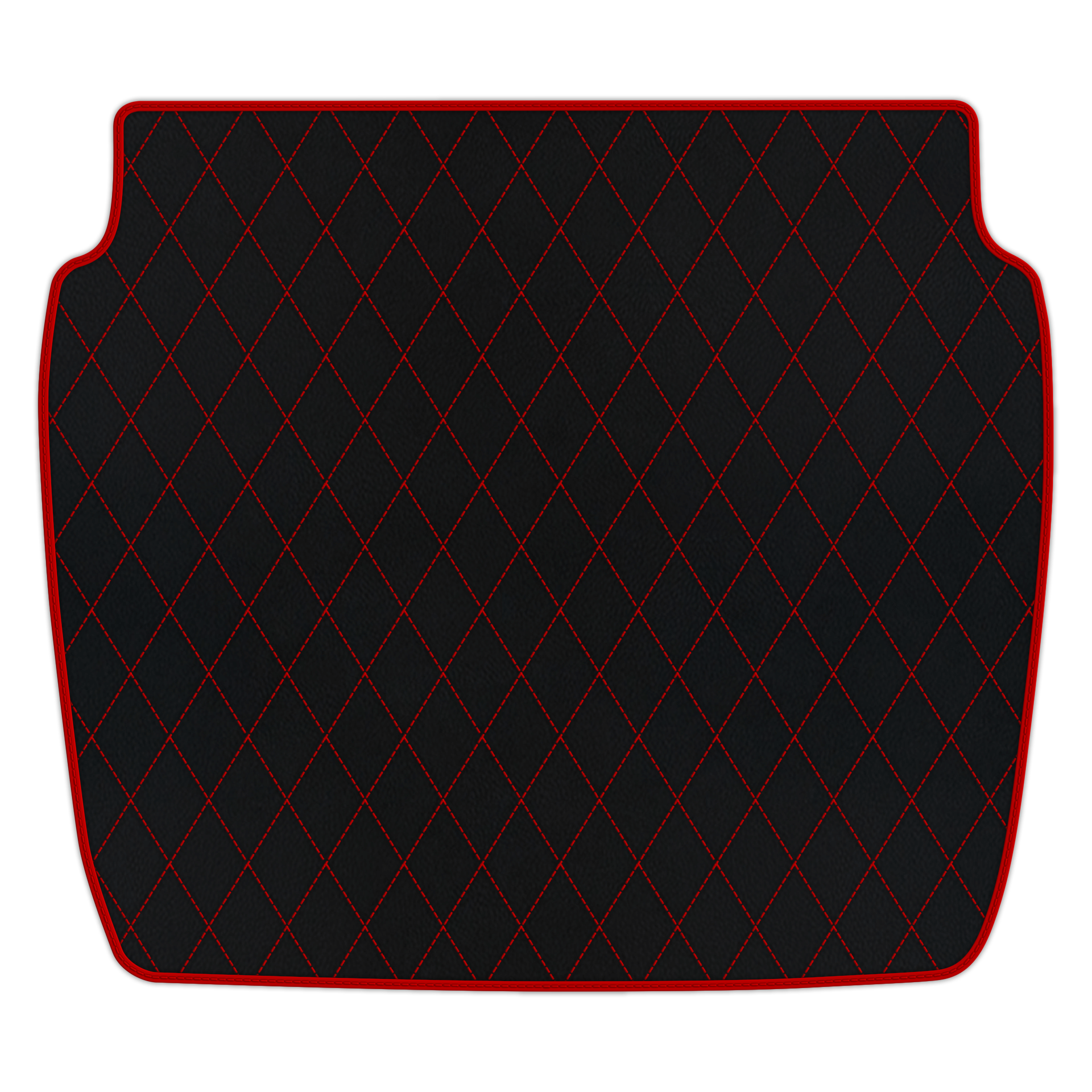Luxury Black Leather Floor Mats for Ferrari 488 Spider (2016-2022)