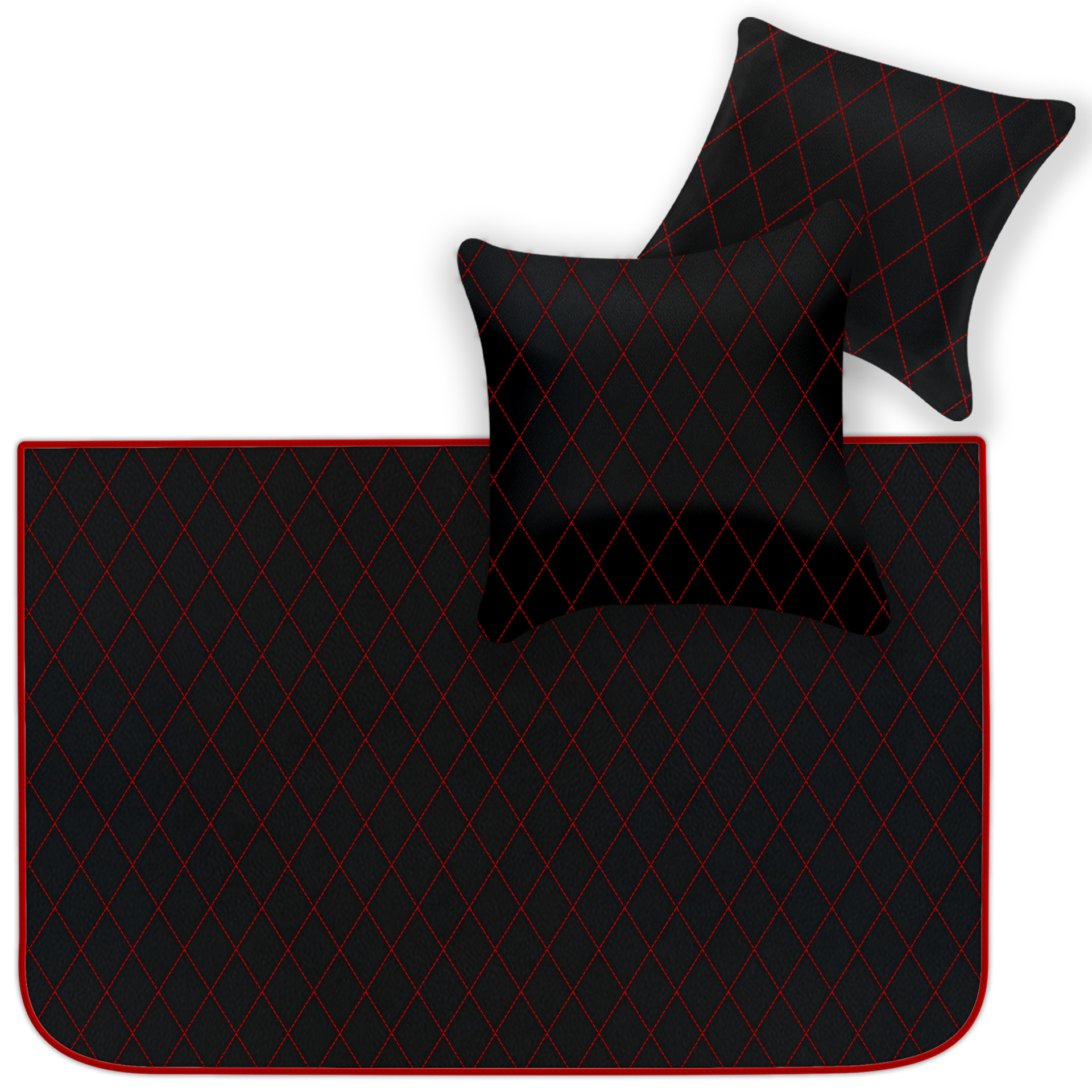 Customizable Leather Floor Mats A1 Edition for Ferrari Enzo (2002-2004) - AutoWin