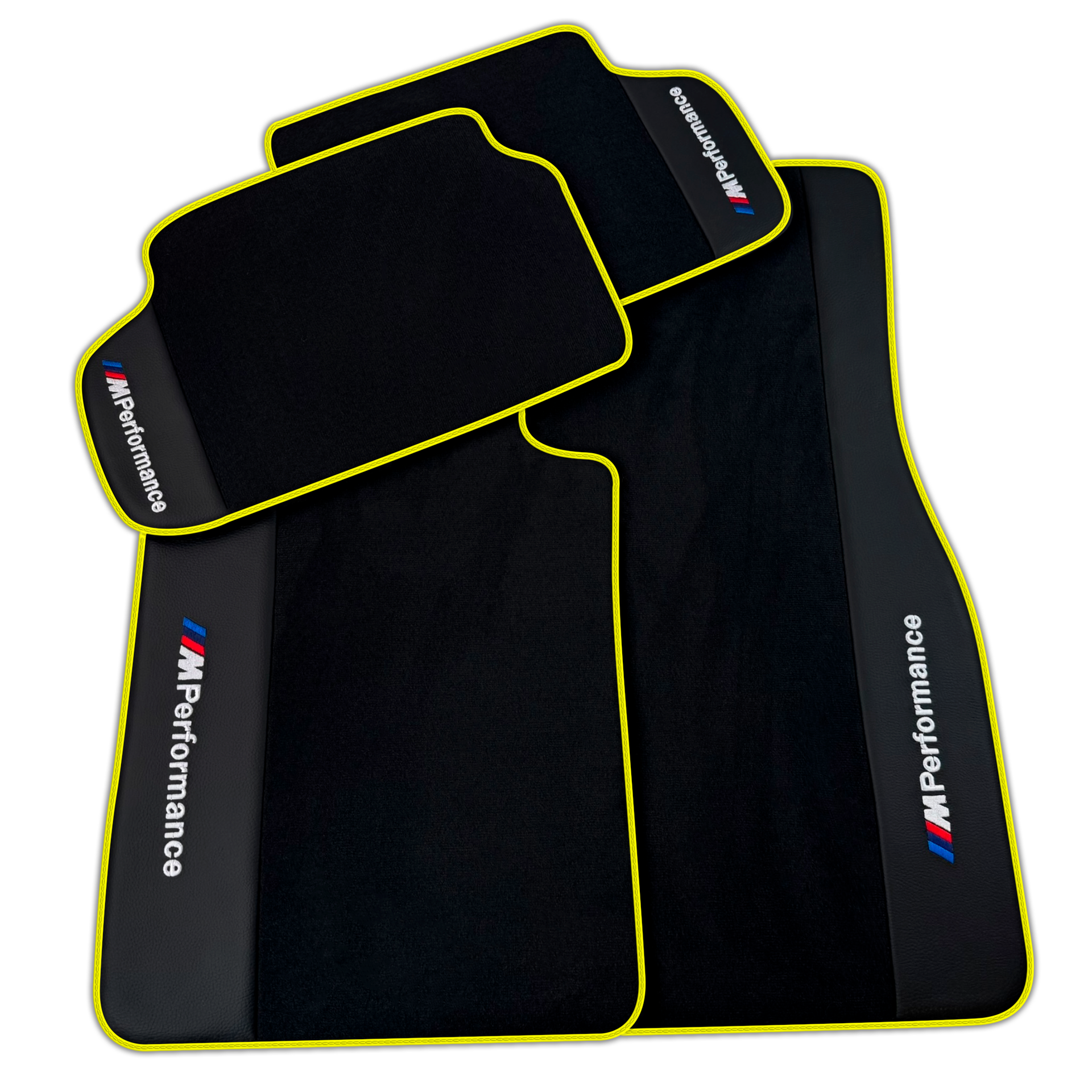 Black Mats for BMW 5 Series G30 with Leather - M Performance | Various Trim Colors