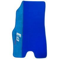 Blue Floor Mats for BMW i8 Series L12 L15 with M Package