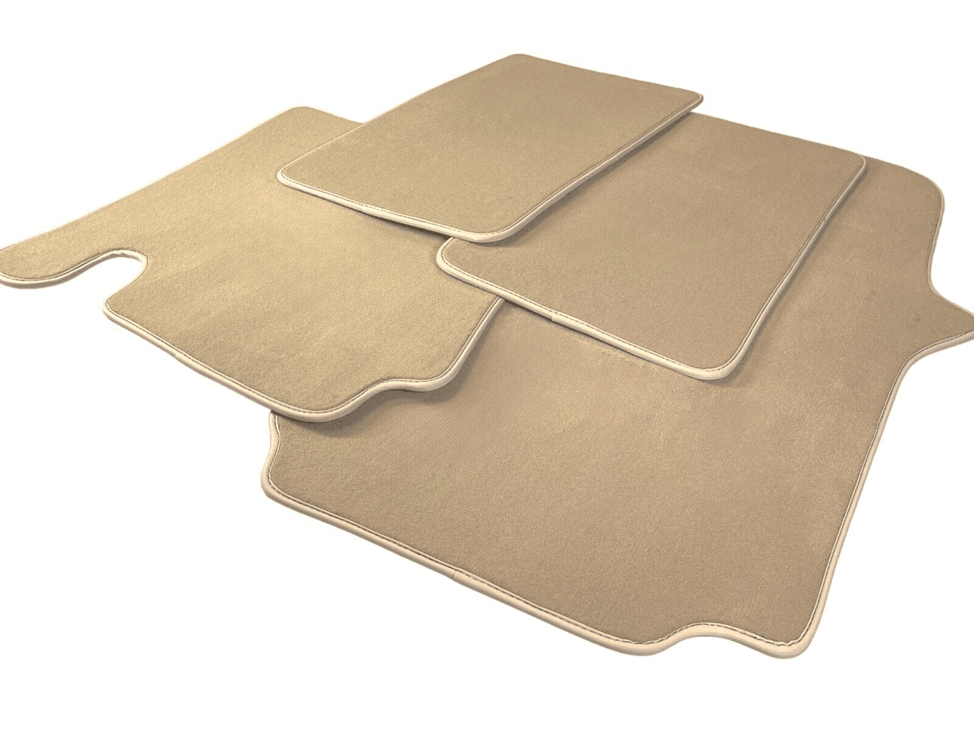 Beige Floor Mats For Bentley Arnage Green Label (1998-2009) - AutoWin
