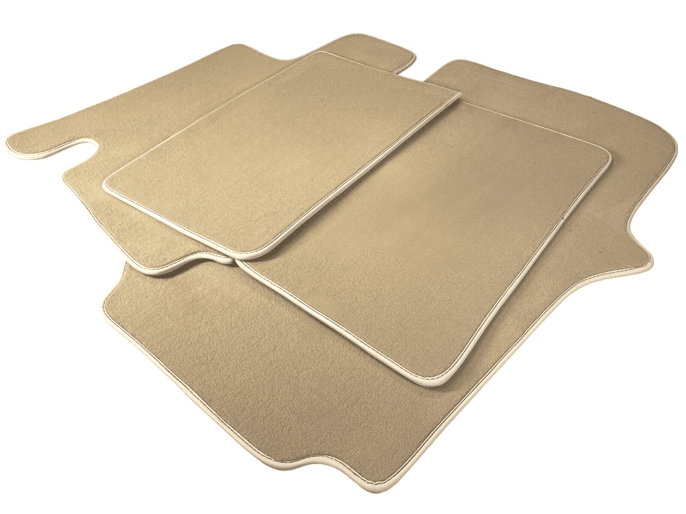 Beige Floor Mats For Bentley Arnage Green Label (1998-2009) - AutoWin