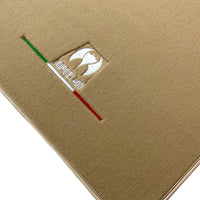 Beige Floor Mats for Lamborghini Murcielago AutoWin Brand - AutoWin
