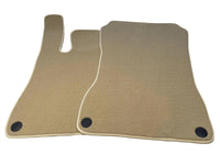 Beige Floor Mats For Mercedes-Benz SLC R172 (2016-2023) - AutoWin