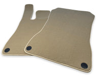 Beige Floor Mats For Mercedes-Benz SLK R172 (2011-2023) - AutoWin